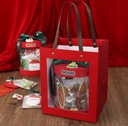 Bolsa de carton con ventana 25*18*20,5cm