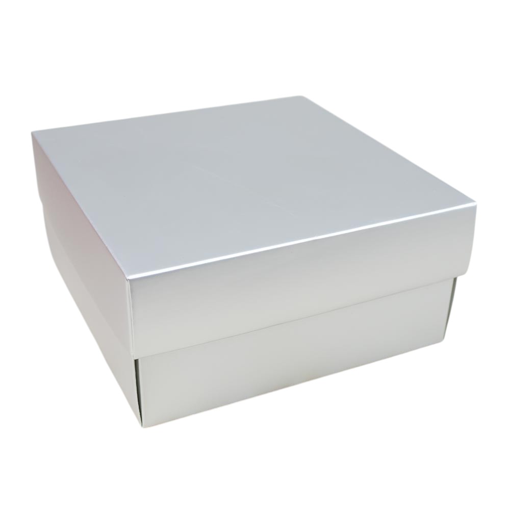 Caja plateado / dorado 12 piezas