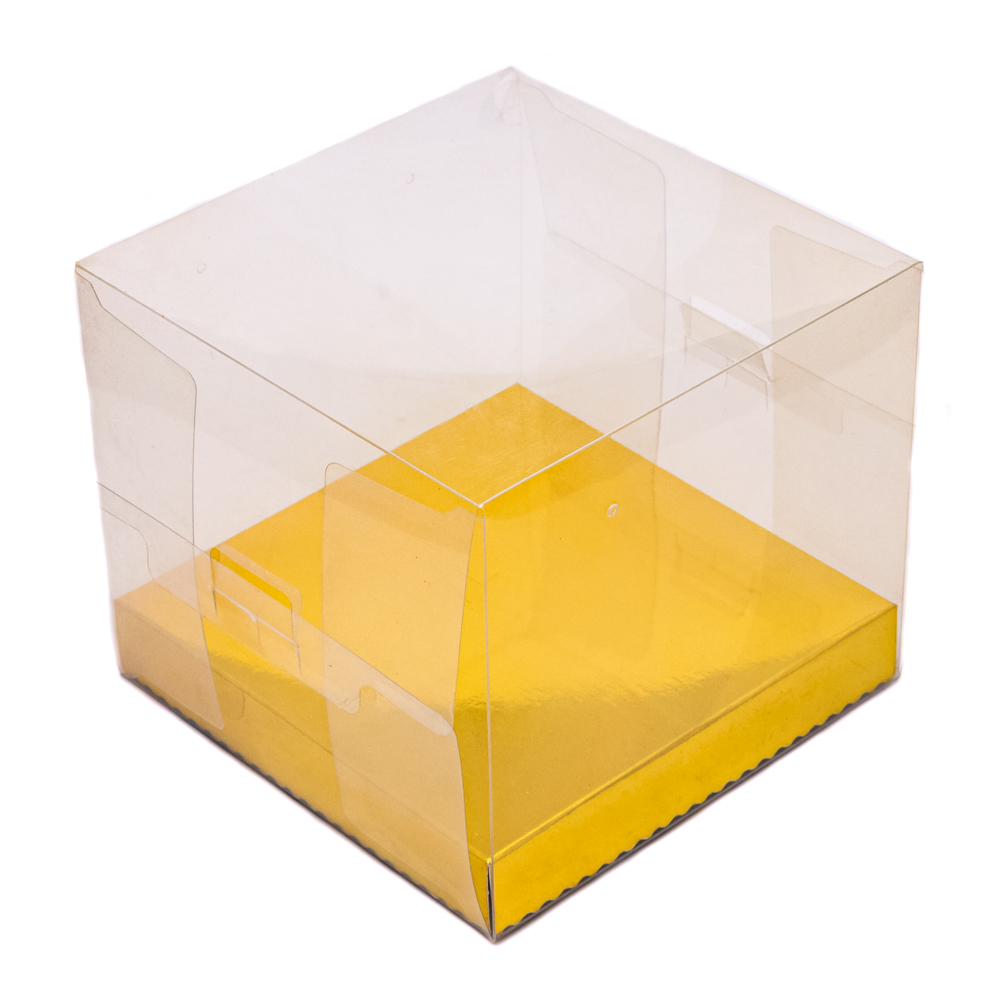 Caja transparente sin manija 16*16*14cm