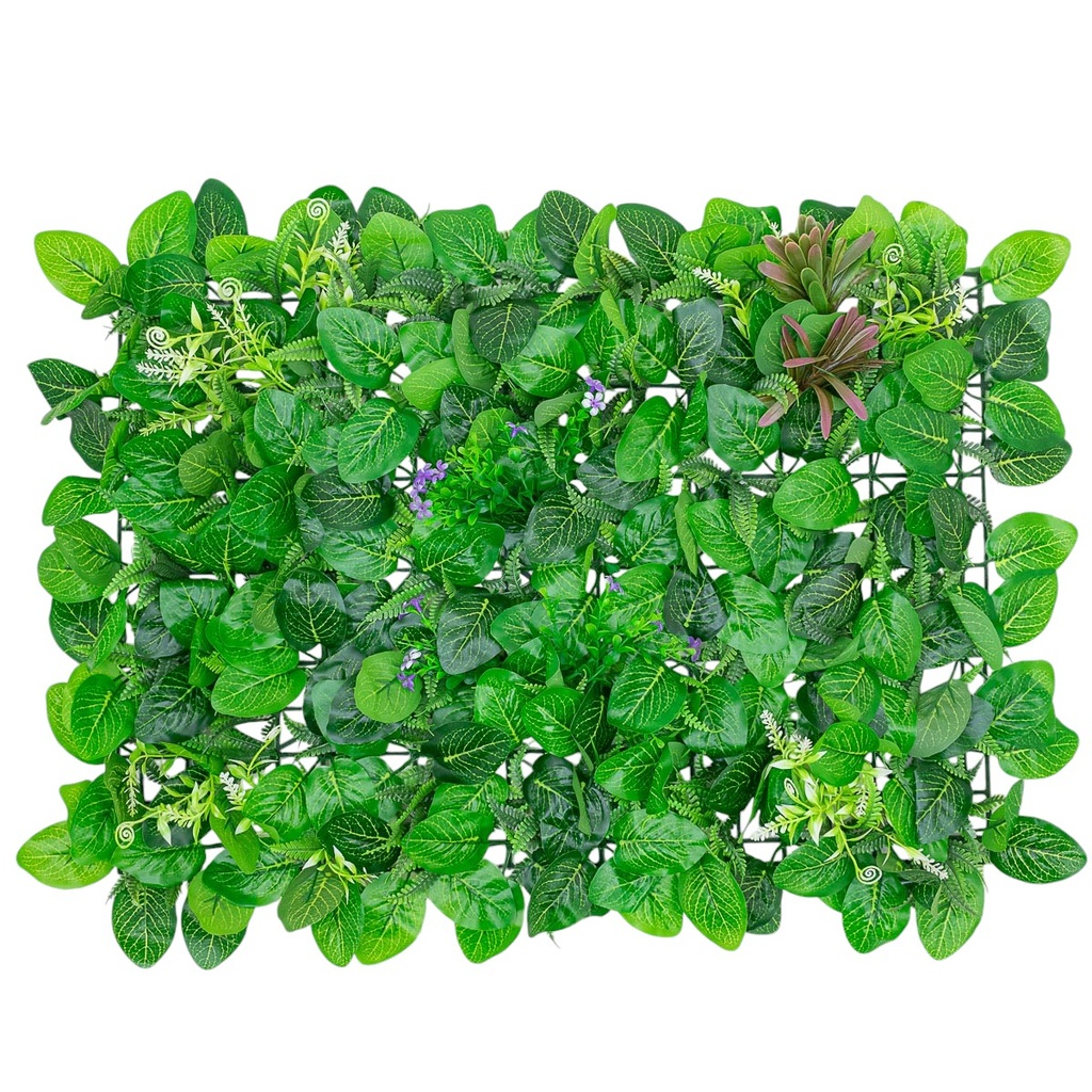 Alfombra de hojas con flor 40*60cm