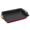 Bandeja de metal antiadherente 41*26*30cm