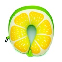 Almohada para cuello con diseño de frutas