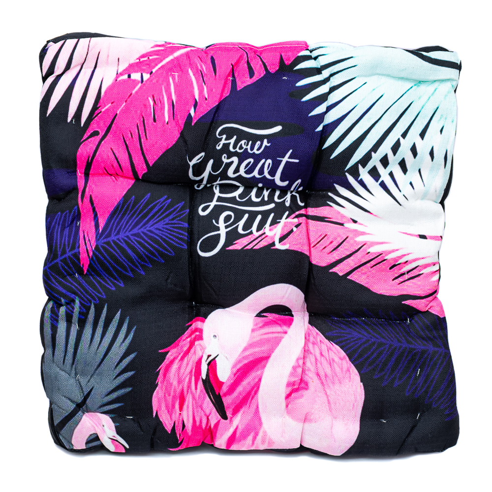 Almohada con diseño flamenco EXPRESOL 42*42cm