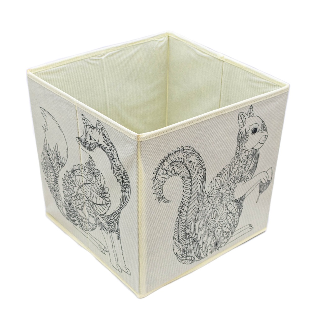 Caja de tela para pintar con lapices