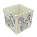 Caja de tela para pintar con lapices
