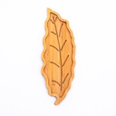 Bandeja bambu forma hoja 35*13*1.7cm