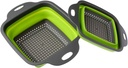 Colador plegable cuadrado de silicona 25*18CM