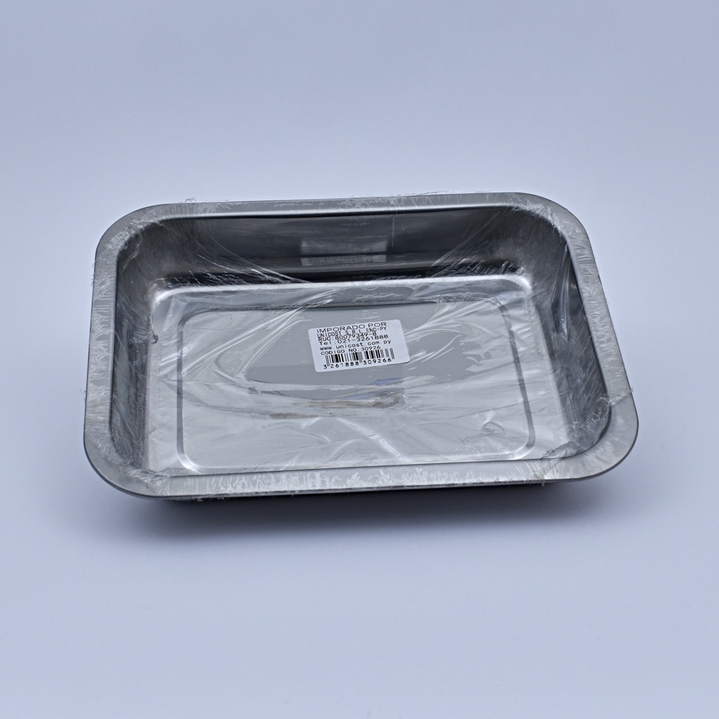 Bandeja inoxidable ando 26*19cm
