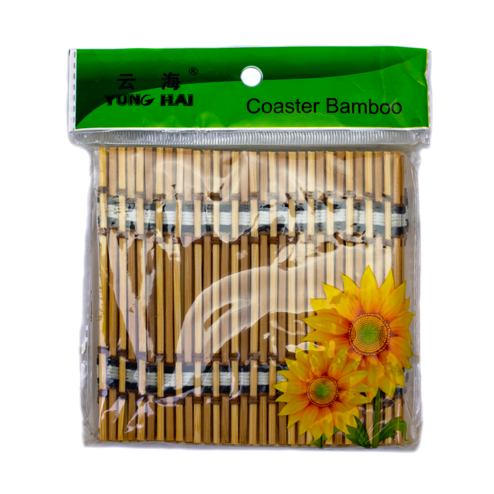 Individual de bambú  6pc 10*10
