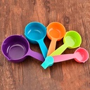 Juego de 5 cucharas medidoras