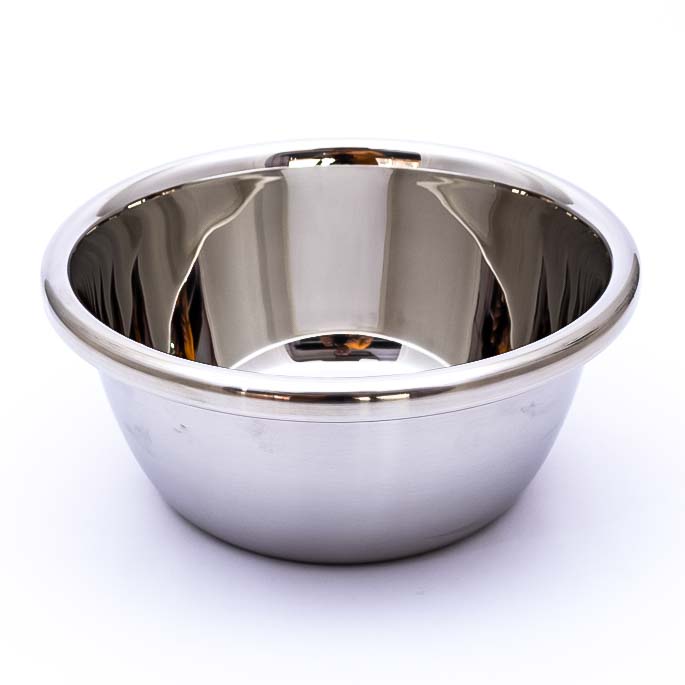 Bandeja inoxidable hondo 22cm