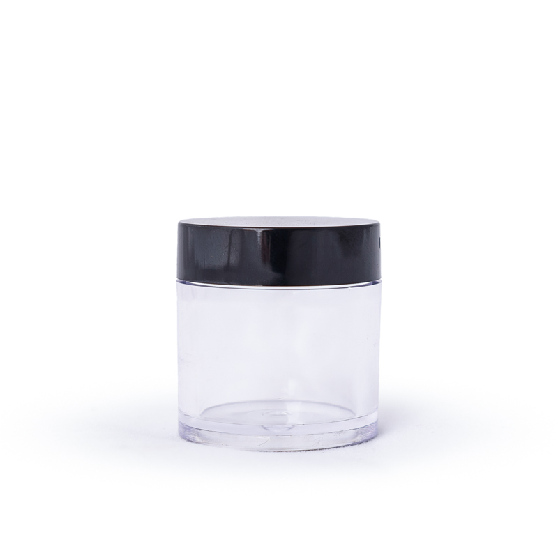 Frasco transparente con tapa 10 gramos
