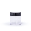 Frasco transparente con tapa 10 gramos