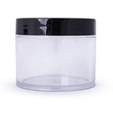 Frasco transparente con tapa 60 gramos