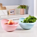 Bowl multifunción con colador