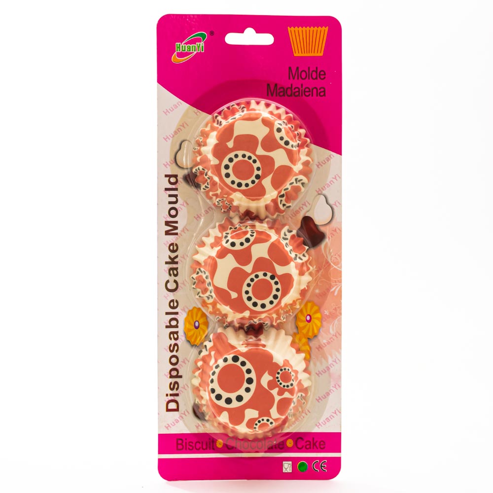 Molde para torta de papel 100 piezas