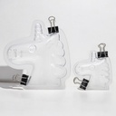 Molde acrílico unicornio 2 piezas 15cm