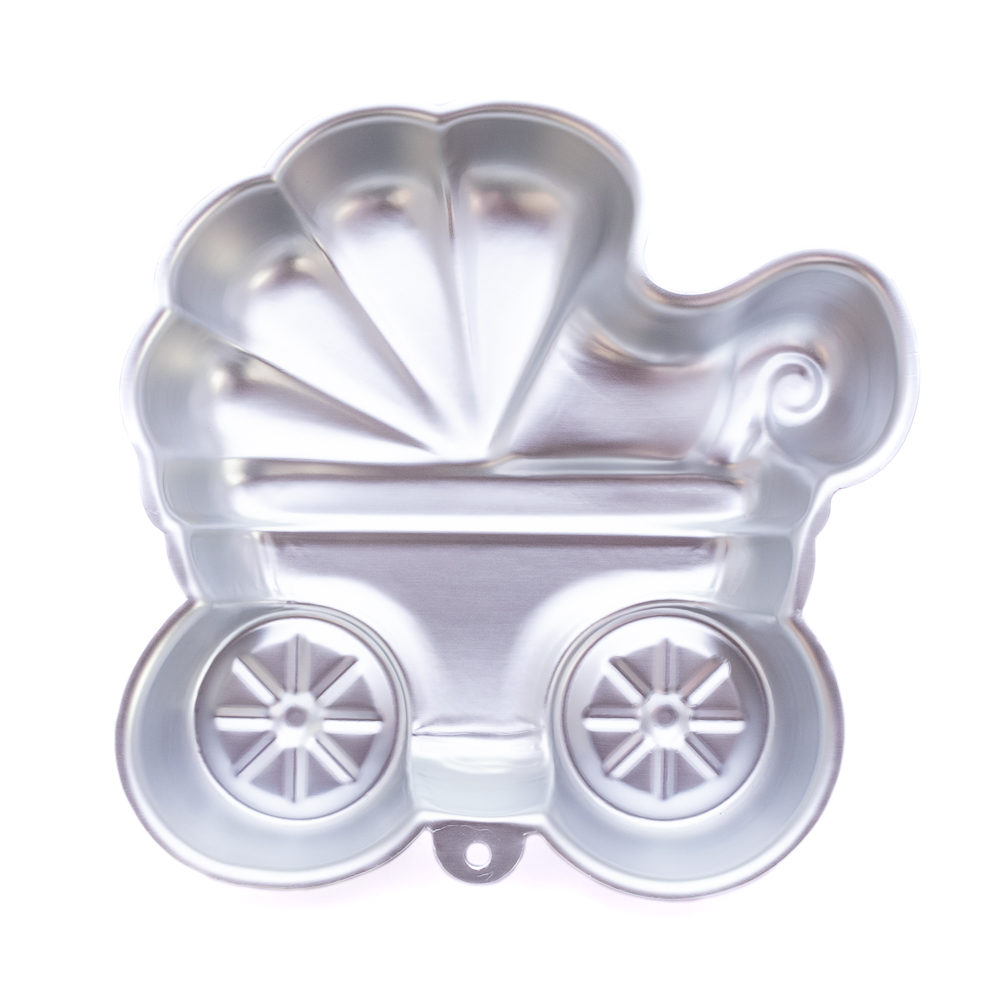 Molde de aluminio diseño carrito