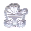Molde de aluminio diseño carrito