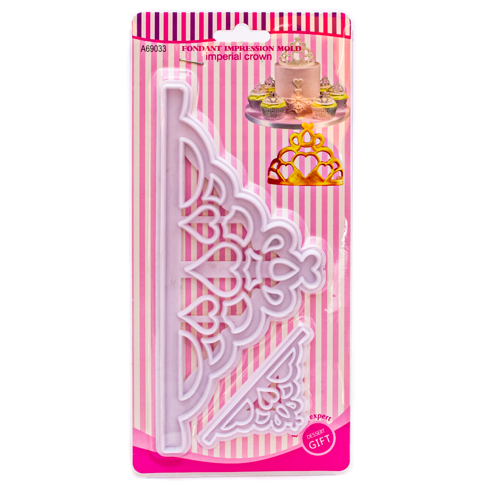Molde diseño corona 2pc