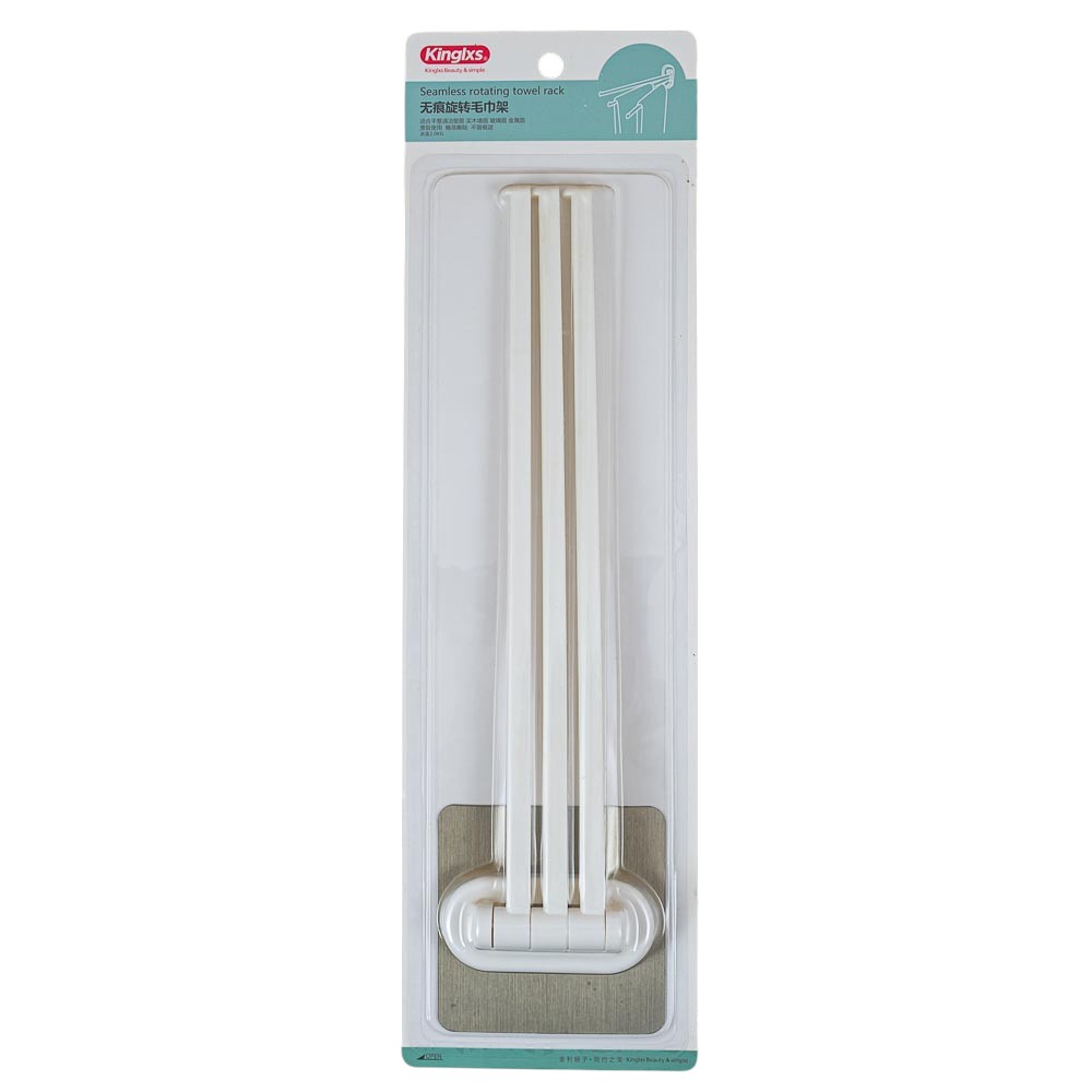 Porta toalla de plástico con adhesivo