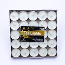 Vela decorativa 50pcs