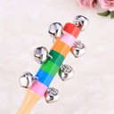 Sonajero Madera Multicolor 1pc