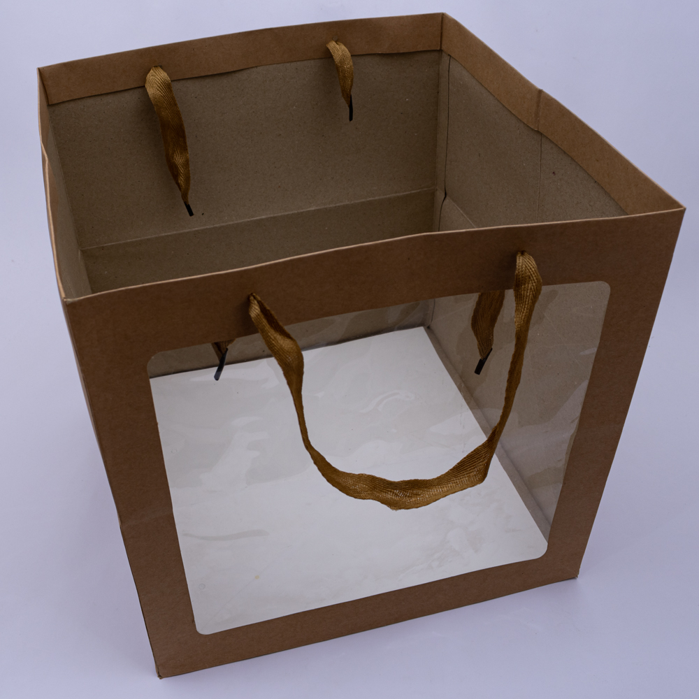 Bolso de regalo 30*30*30cm marron