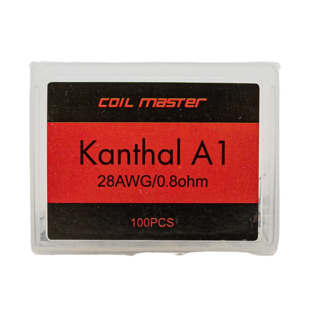 COIL MASTER PREBUILD A1 WIRE 0.4OHM 100/PACK