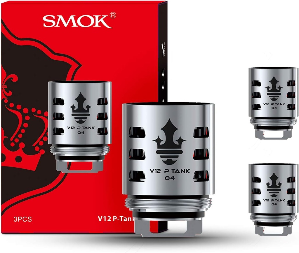 SMOK TFV12 PRINCE Q4 0.4OHM COIL HEAD 3/PACK