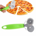 Cortador de pizza doble cabezal