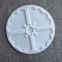Molde de silicona individuales geométricos 22.5cm
