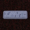 Molde de silicona Love 14.5*53*10cm