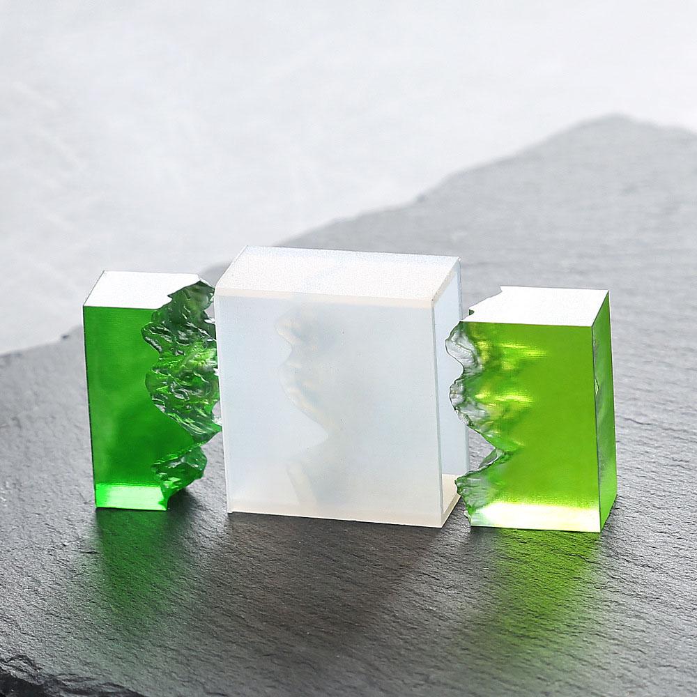 Molde de silicona mountain doble 33*15*30mm