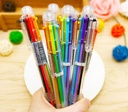 Boligrafo creativa de 6 colores 2pc