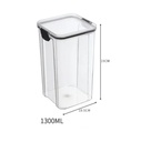 Tupper trasparente IMEGA 1.300ml