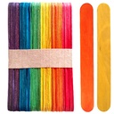 Palito de helado colorido 50 unidades
