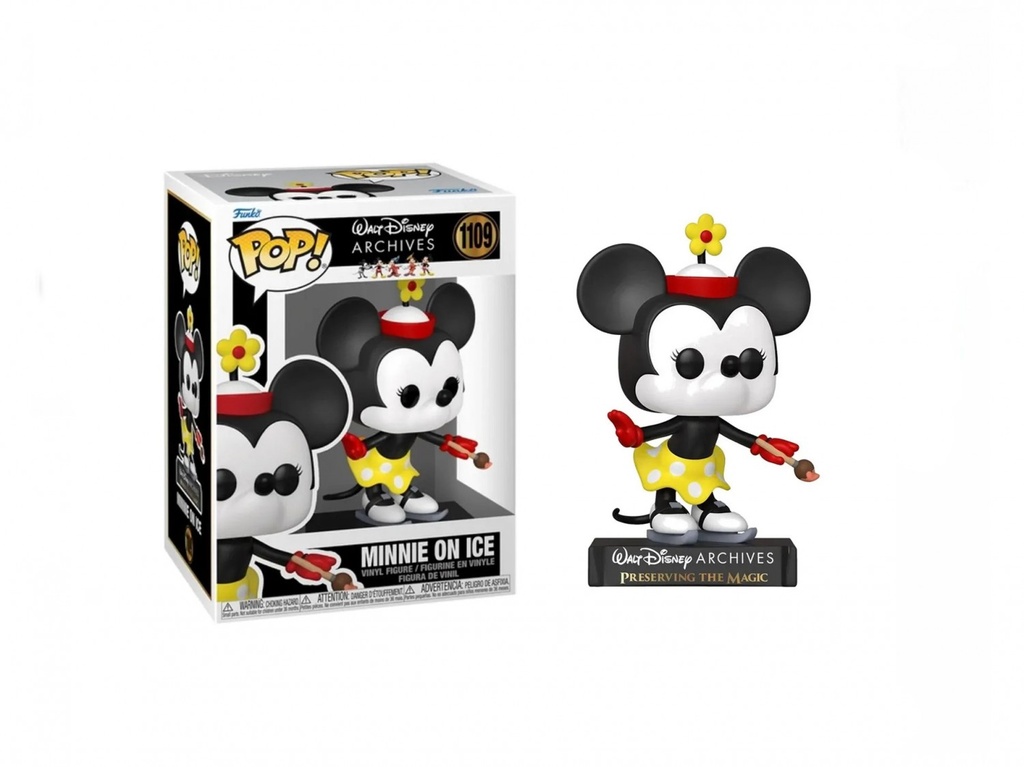 FUNKO POP ARCHIVOS DE WALT DISNEY - MINNIE SOBRE HIELO 1109