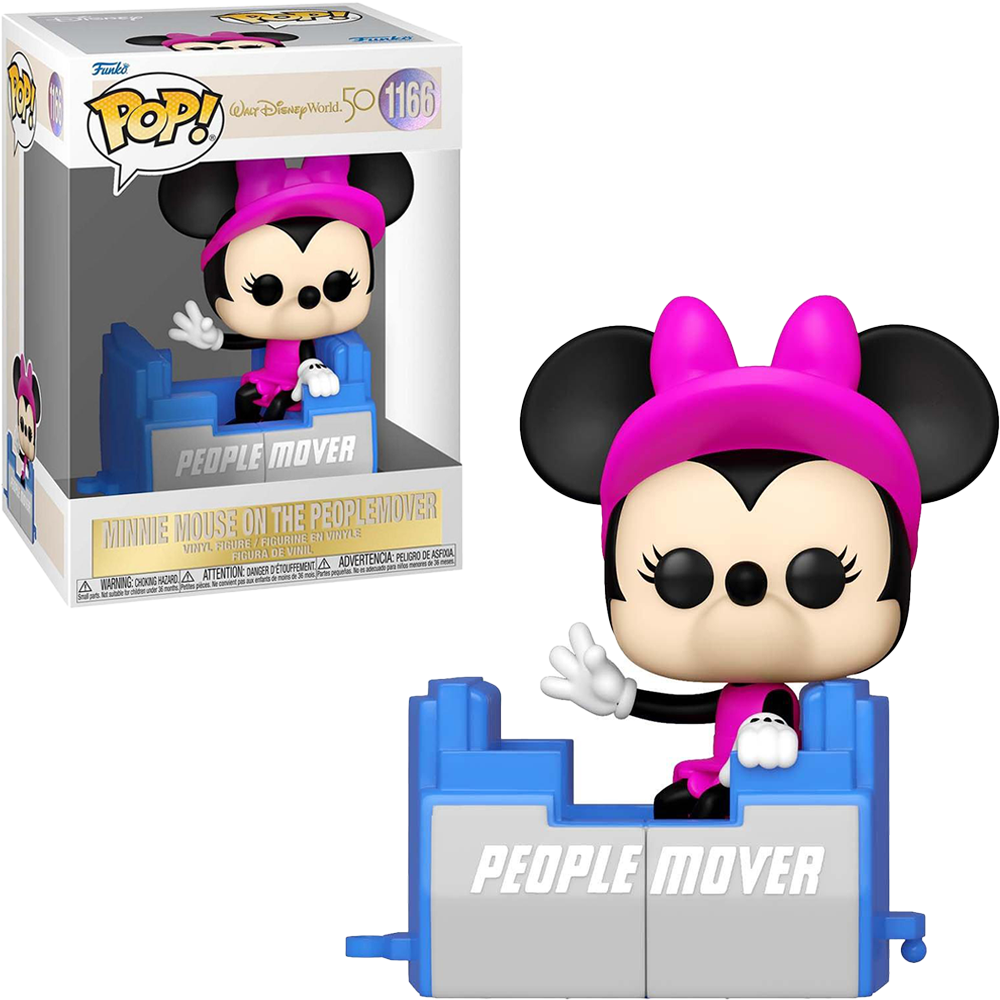 FUNKO POP DISNEY WALT DISNEY WORLD 50 ANIVERSARIO - MINNIE EN EL PEOPLEMOVER 1166