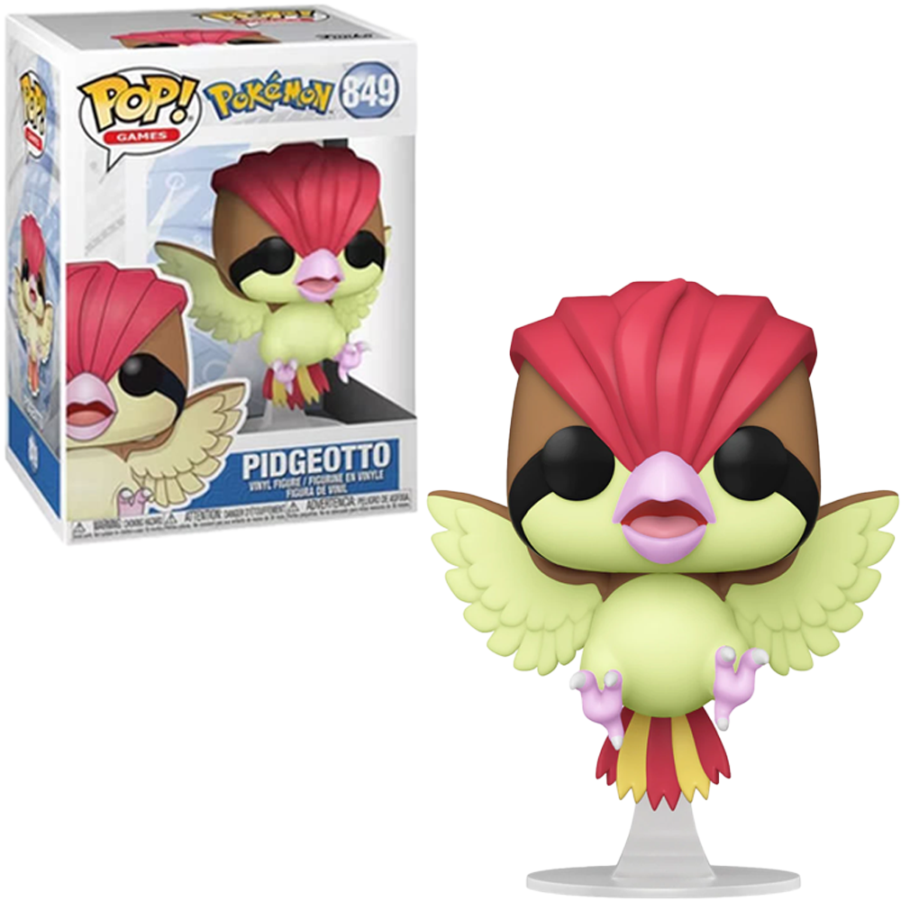 FUNKO POP POKEMON - PIDGEOTTO 849