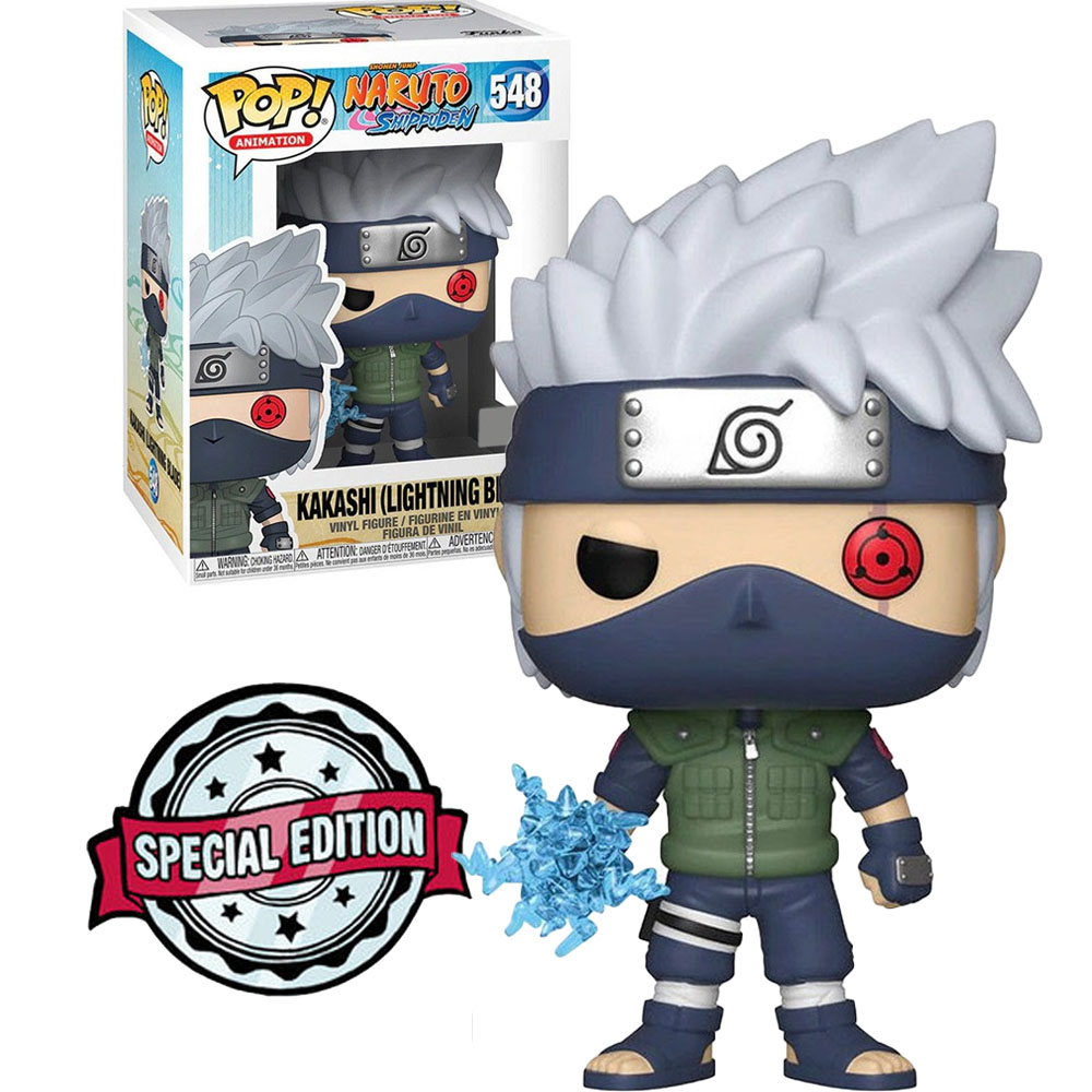 FUNKO POP ANIMATION NARUTO SHIPPUDEN EXCLUSIVO - KAKASHI (HOJA DE RAYO) 548