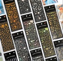 Sticker pvc mix insignia bricolaje