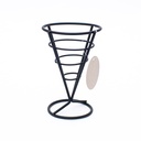 Soporte de hierro para papas fritas 6*4cm