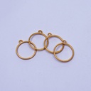 Dije redondo en cobre 2.5cm 5pc