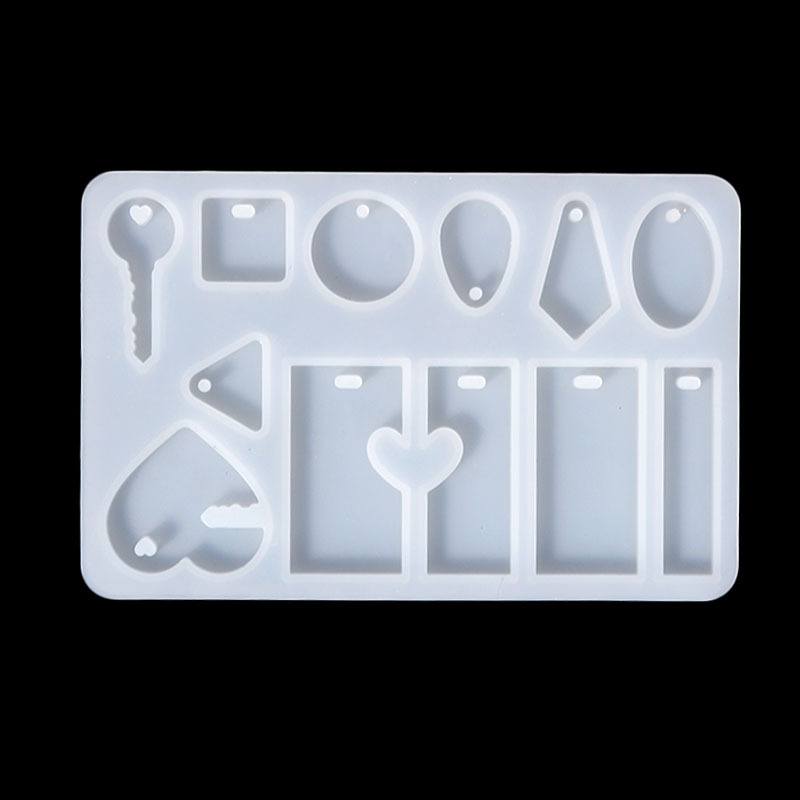 Molde de silicona 12 diseño de dije 14*8.8cm