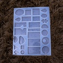 Molde de silicona dijes con 26 diseños 210*160mm