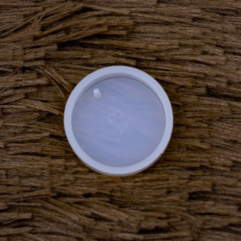 Molde de silicona dije circular 25mm