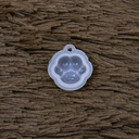 Molde de silicona diseño dije huella de gato 3*2.8cm