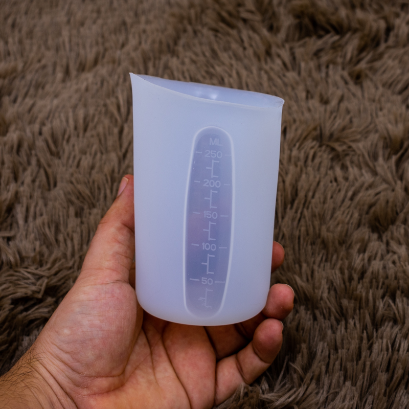 Vaso medidor de silicona 250ml