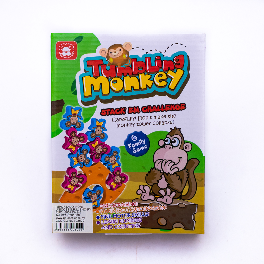 Juego didactico de equilibrio tumbling monkey